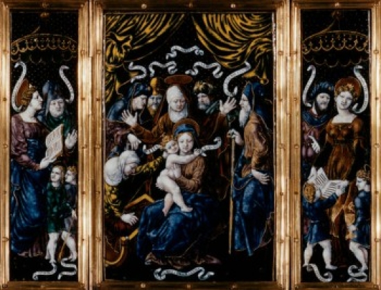 St. Anne by Unknown Painter 16th Century Artist Unknown Poster Print