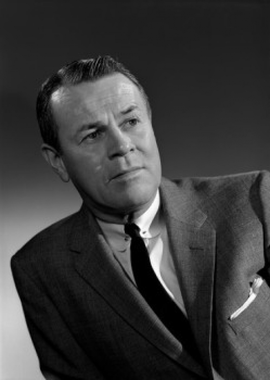 Pensive Businessman Poster Print - 18 x 24 in.