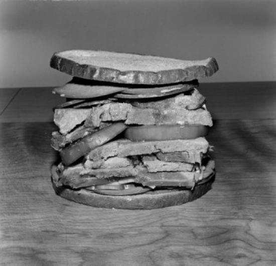 Over Stuffed Sandwich Poster Print - 18 x 24 in.