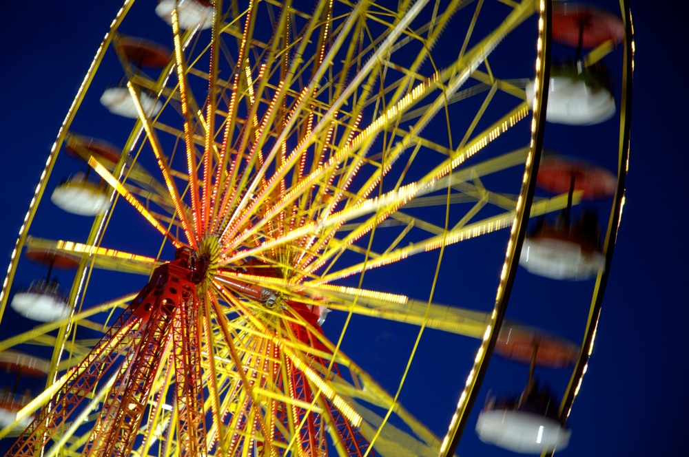 Ferris Wheel Poster Print by Dean Muz - 17 x 11