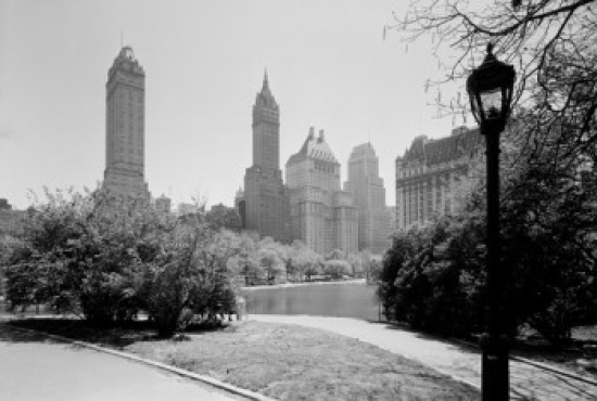 USA New York State New York City Fifth Avenue & 59th Street Seen From Central Park Poster Print - 18 x 24 in.