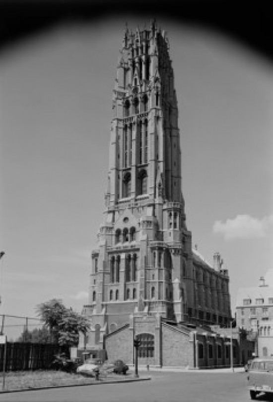 USA New York State New York City Riverside Drive Riverside Church Poster Print - 18 x 24 in.