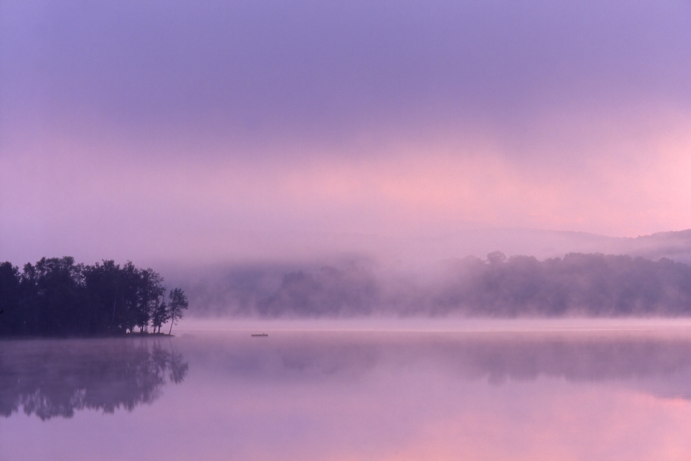 A Peaceful Water Mist Poster Print by Alan Marsh, 36 x 24 - Large
