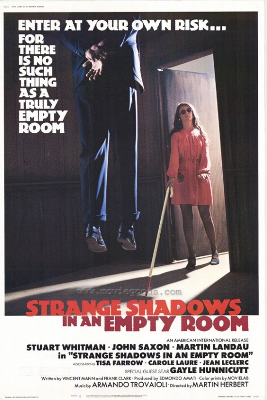 Strange Shadows in an Empty Room Movie Poster - 27 x 40 in.