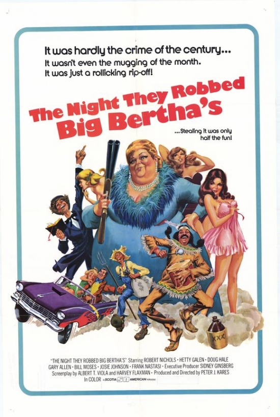 MOVGH5272 The Night They Robbed Big Berthas Movie Poster - 27 x 40 in -  Posterazzi