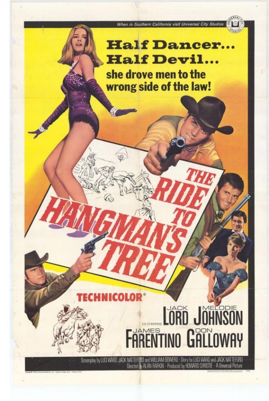 Ride to Hangmans Tree Movie Poster - 27 x 40 in.