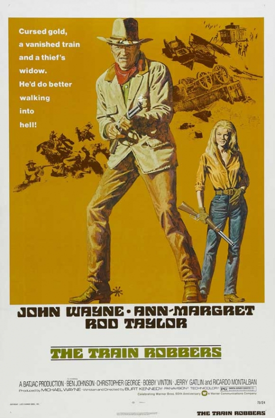 Train Robbers Movie Poster - 27 x 40 in.