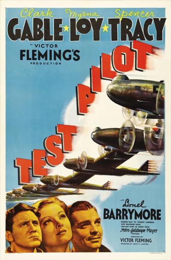 MOVGJ3131 Test Pilot Movie Poster - 27 x 40 in.