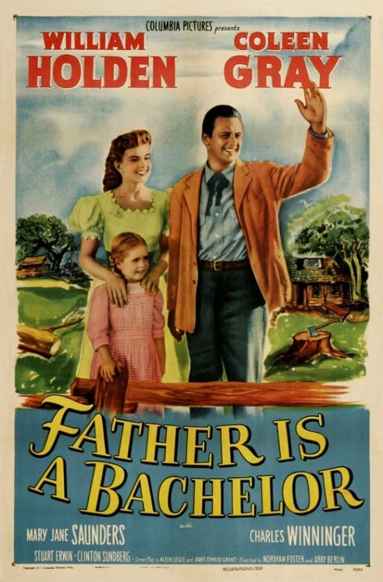 Father is a Bachelor Movie Poster - 27 x 40 in.