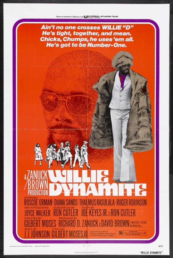 Willie Dynamite Movie Poster - 27 x 40 in.