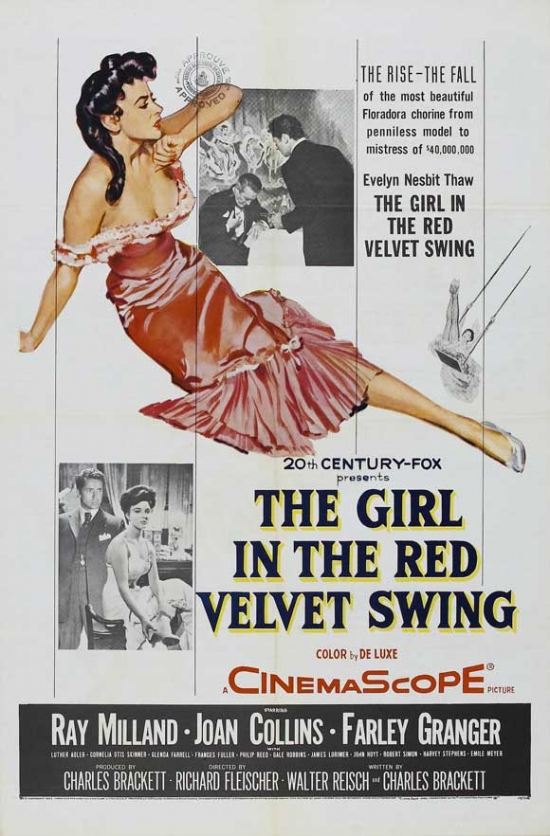 MOVIB78150 The Girl in the Red Velvet Swing Movie Poster - 27 x 40 in.