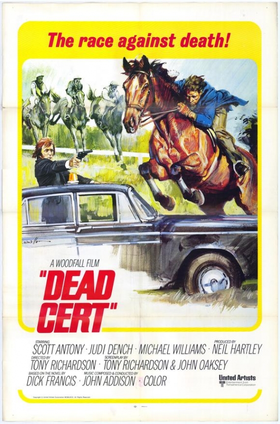 Dead Cert Movie Poster - 27 x 40 in.