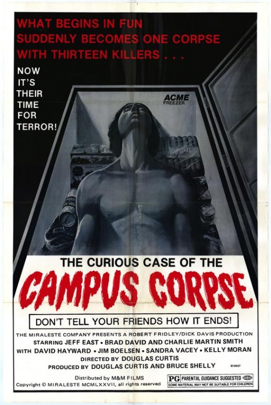 MOVIF2430 Curious Case of the Campus Corpse Movie Poster - 27 x 40 in.