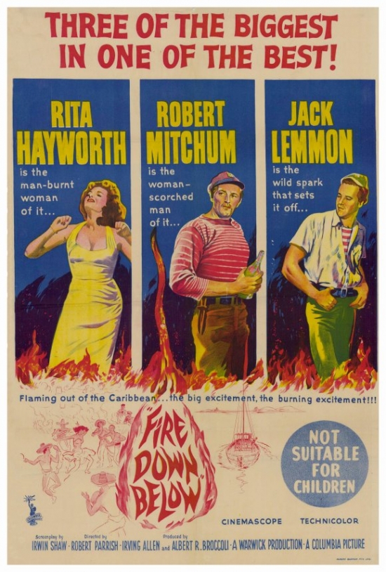 Fire Down Below Movie Poster - 27 x 40 in.
