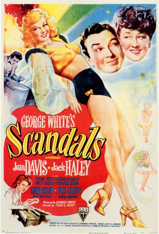 George Whites Scandals Movie Poster - 27 x 40 in.