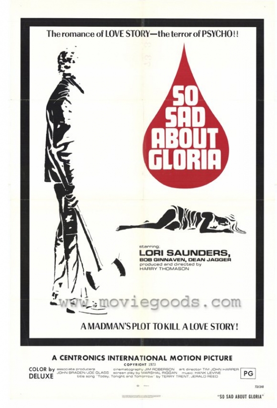 So Sad About Gloria Movie Poster - 27 x 40 in.