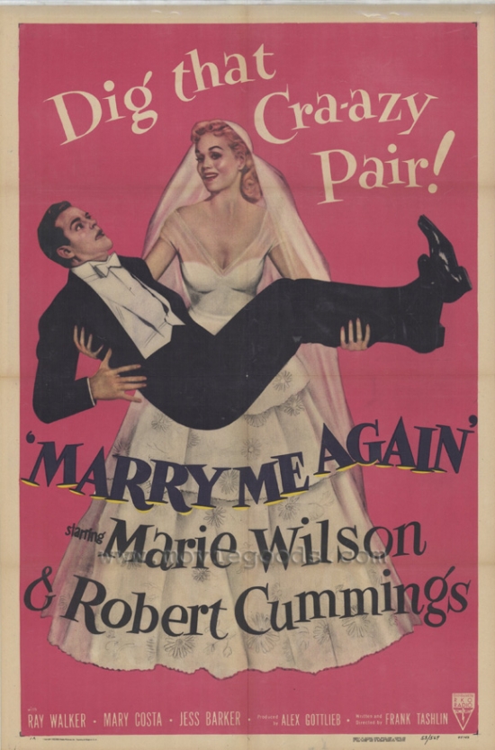 Marry Me Again Movie Poster - 27 x 40 in.