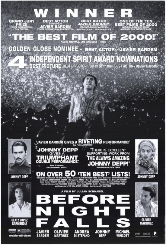 Before Night Falls Movie Poster - 27 x 40 in.