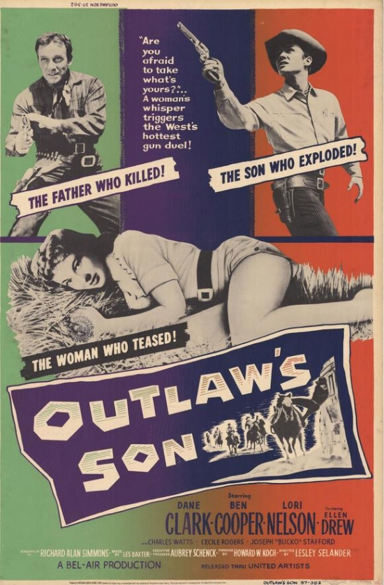 Outlaws Son Movie Poster - 27 x 40 in.