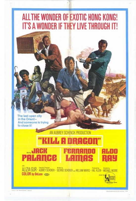 MOVEH4276 Kill a Dragon Movie Poster - 27 x 40 in.