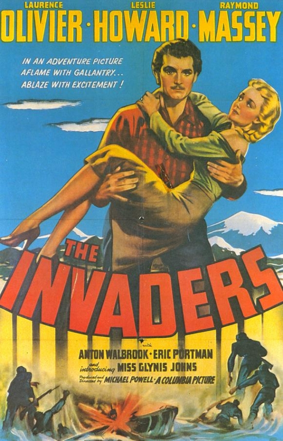 MOVEH4745 The Invaders Movie Poster - 27 x 40 in.