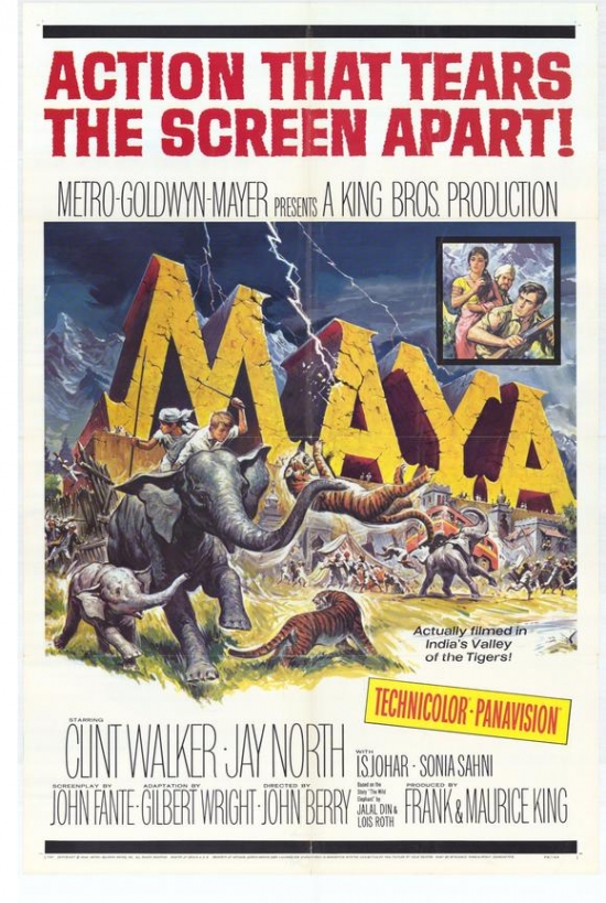 MOVEH5262 Maya Movie Poster - 27 x 40 in.