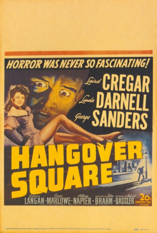 MOVEH5748 Hangover Square Movie Poster - 27 x 40 in.