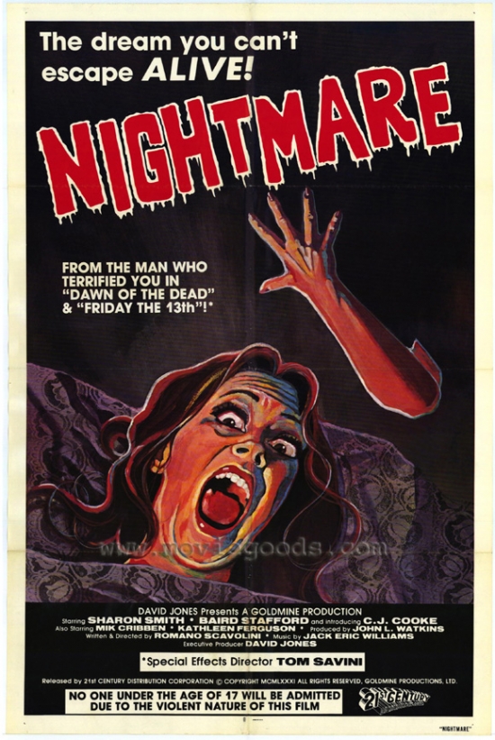 MOVEH7649 Nightmare Movie Poster - 27 x 40 in.