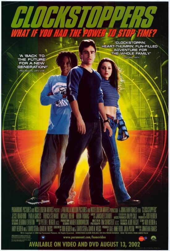 MOVEH7656 Clockstoppers Movie Poster - 27 x 40 in.