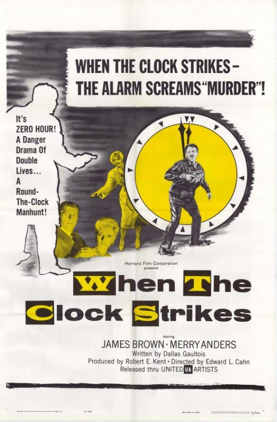 MOVEH9192 When the Clock Strikes Movie Poster - 27 x 40 in.