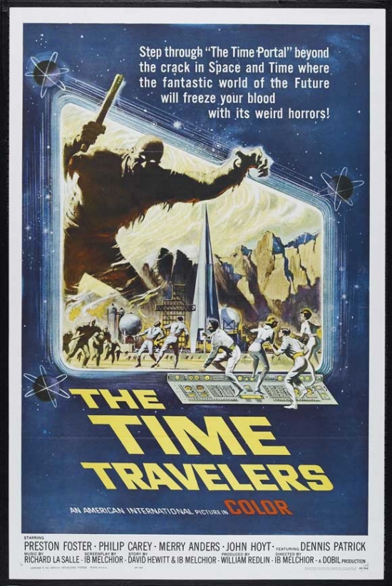 MOVEI2551 The Time Travelers Movie Poster - 11 x 17 in.