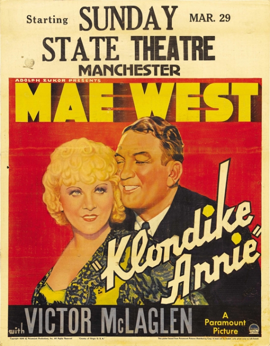 Klondike Annie Movie Poster - 27 x 40 in.
