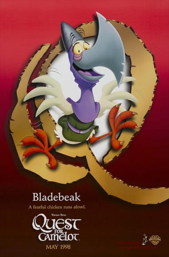 Quest for Camelot Movie Poster - 27 x 40 in.