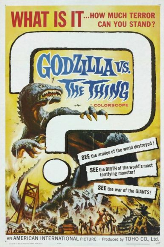 MOVEJ9241 Mothra Vs. Godzilla Movie Poster - 27 x 40 in.