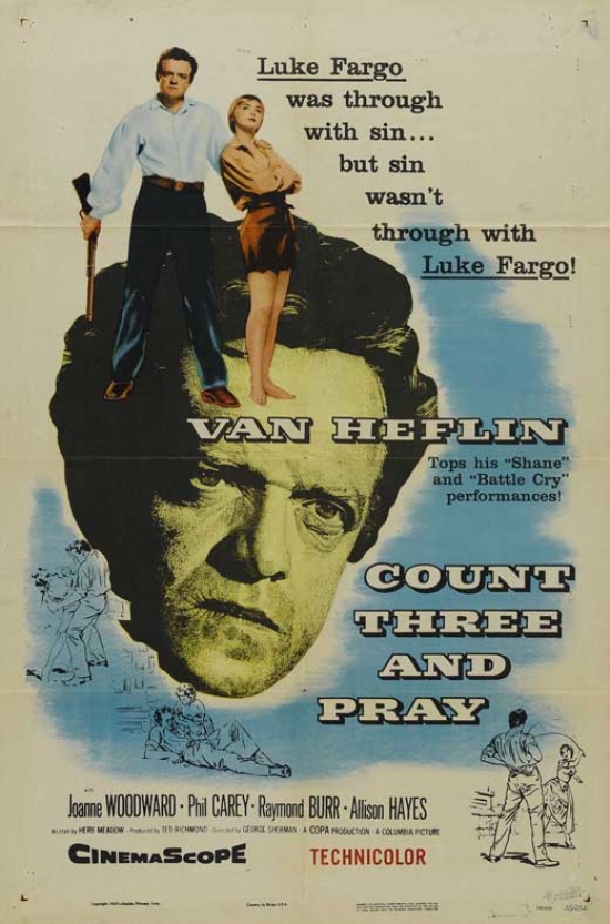 Count Three & Pray Movie Poster - 27 x 40 in.
