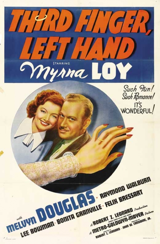 Third Finger Left Hand Movie Poster - 27 x 40 in.