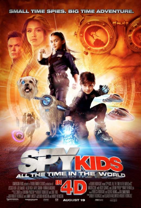 MOVGB65604 Spy Kids 4All the Time in the World Movie Poster  27 x 40 in