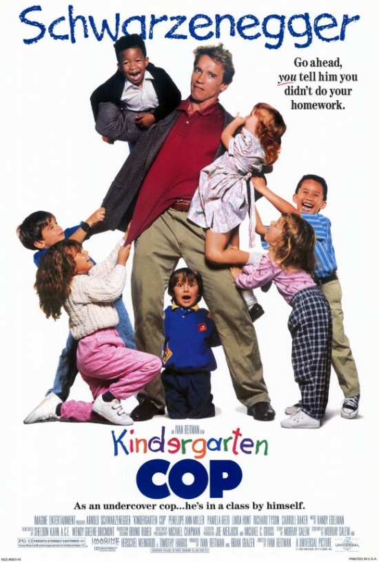Kindergarten Cop Movie Poster - 27 x 40 in.