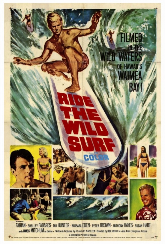 MOVGF4414 Ride the Wild Surf Movie Poster - 27 x 40 in -  Posterazzi