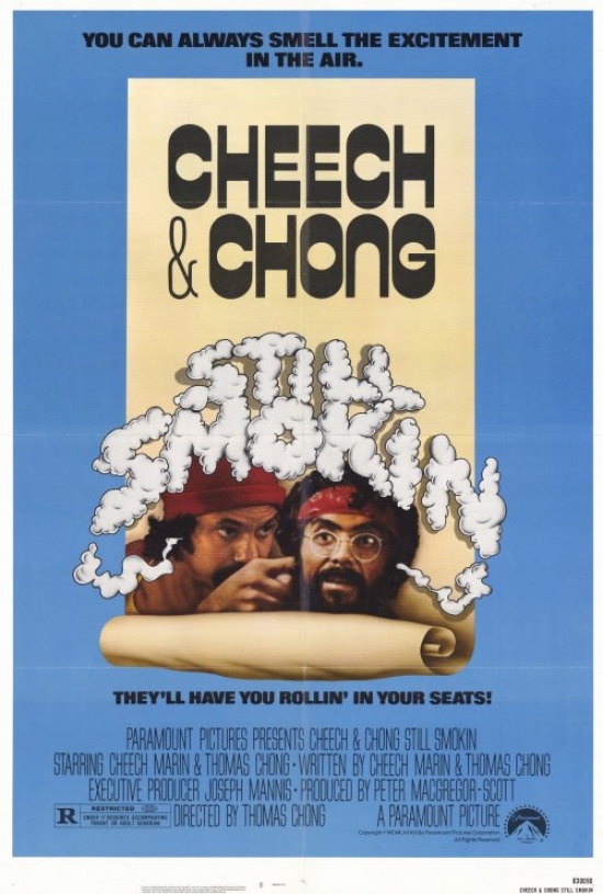 Cheech & Chong-Still Smokin Movie Poster 27 x 40 in.