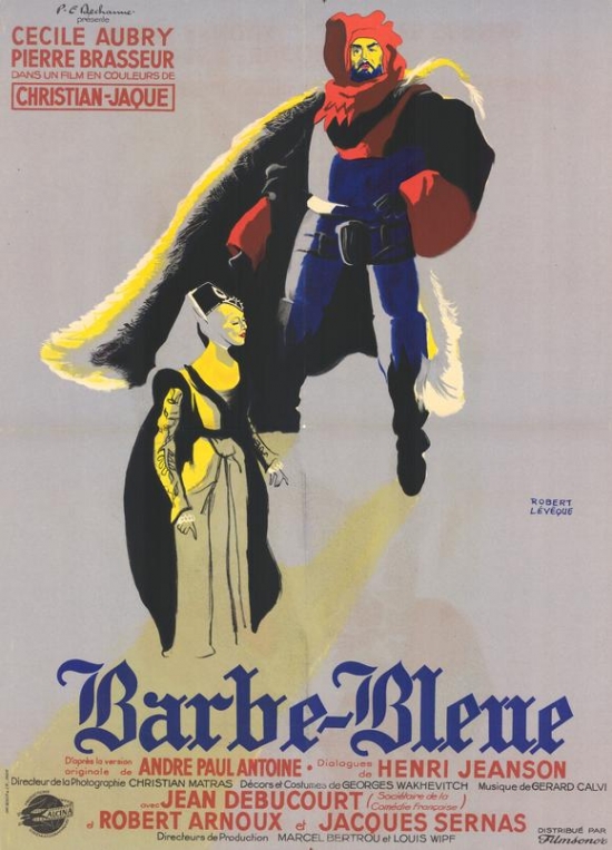 Barbe-Bleue Movie Poster - 27 x 40 in.