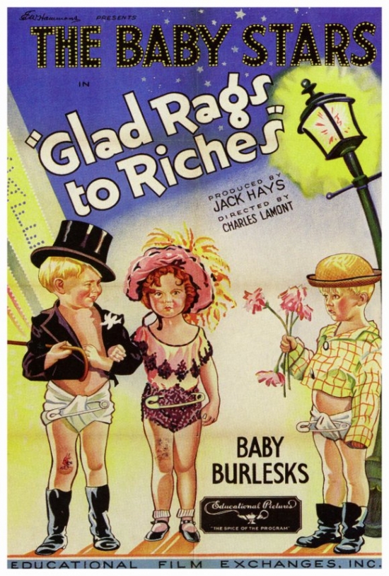 Glad Rags to Riches Movie Poster