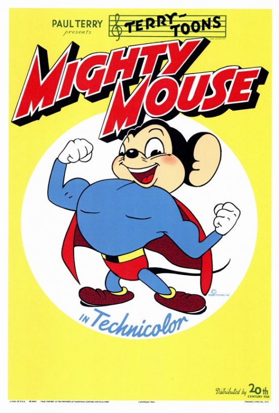MOVGF8178 Mighty Mouse Movie Poster - 27 x 40 in.