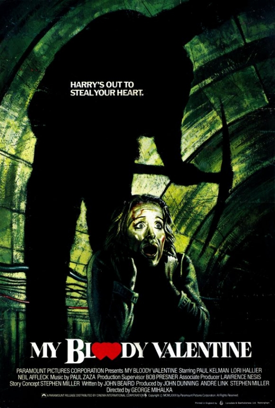 MOVGF8324 My Bloody Valentine Movie Poster  27 x 40 in