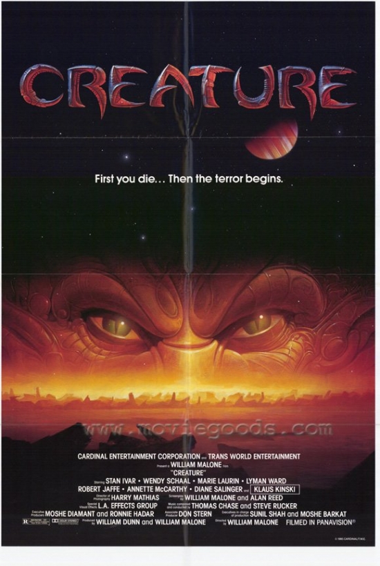 MOVGH0257 Creature Movie Poster - 27 x 40 in.