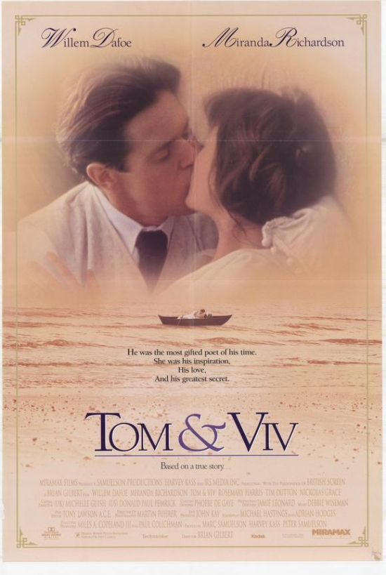 Tom & Viv Movie Poster - 27 x 40 in.