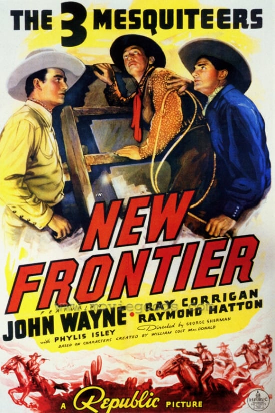MOVCH8723 New Frontier Movie Poster - 27 x 40 in.