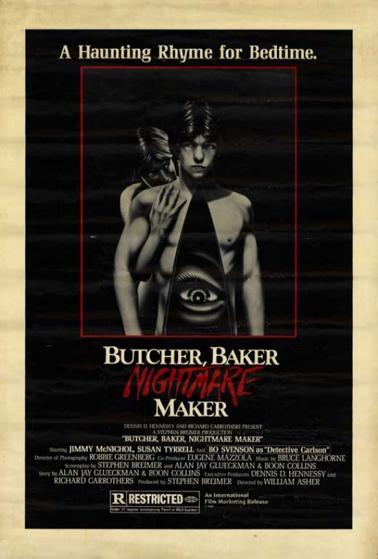 Butcher Baker Nightmare Maker Movie Poster - 27 x 40 in.