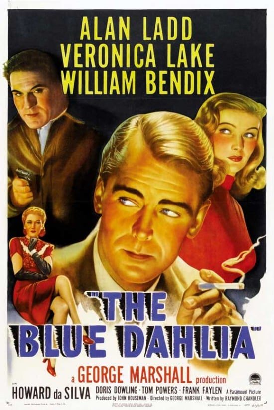 Blue Dahlia Movie Poster - 27 x 40 in.