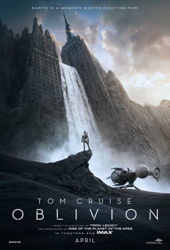 MOVEB02805 Oblivion Movie Poster - 27 x 40 in.